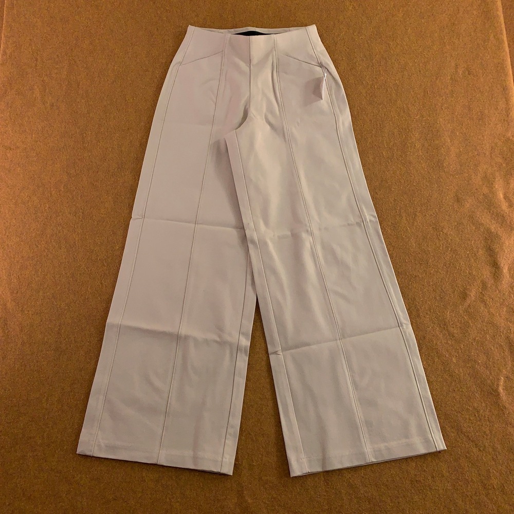 Old Navy Womens XS Tan High-Rise Pixie Wide Leg Pant NWT *Flaw